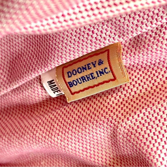 Dooney & Bourke Giraffe Print Satchel – Red Leather Trim, Vintage Style - Picture 8 of 16